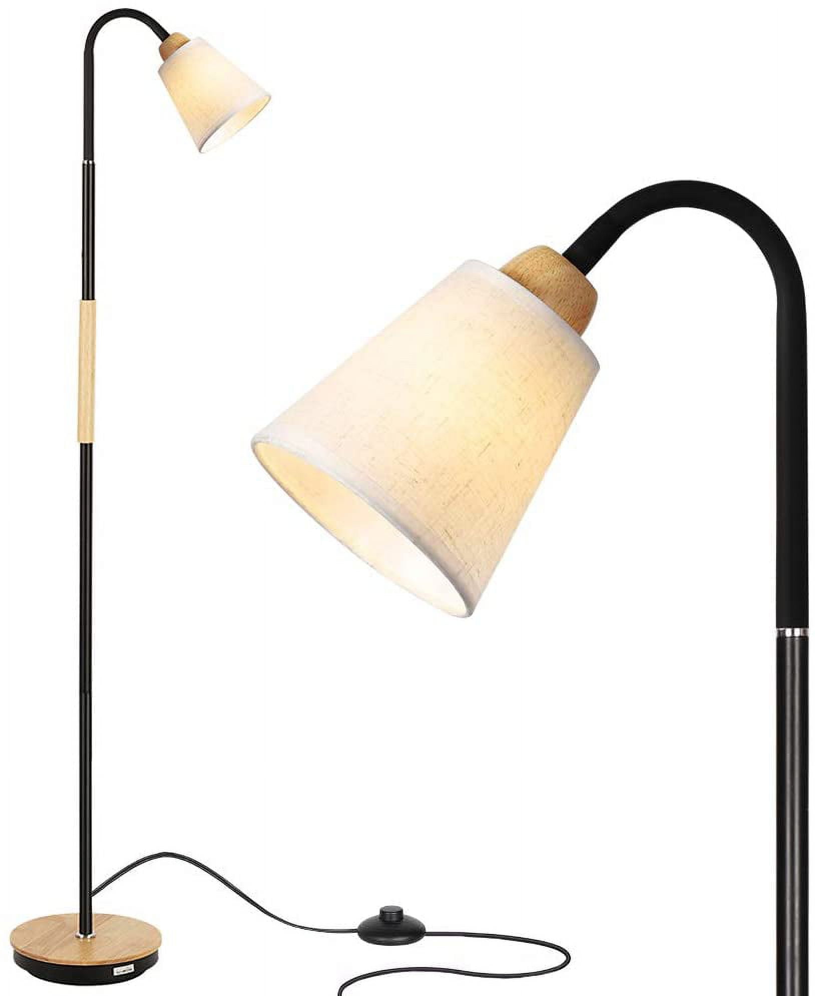 Modern Floor Lamp Standing Floor Lamp Tall Reading Lamp Living Room ...