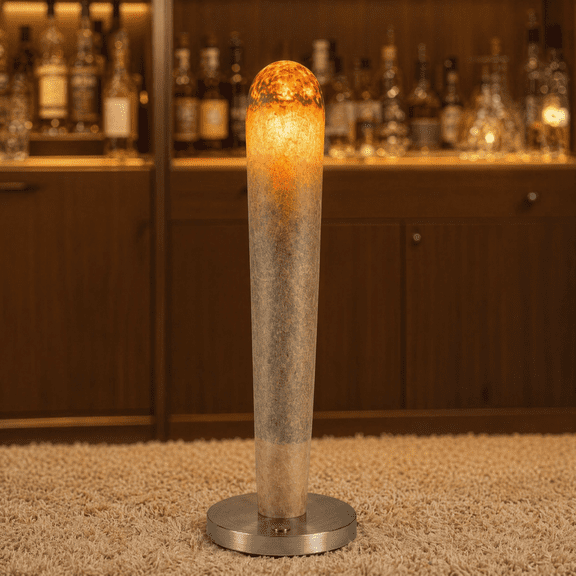 Modern Floor Lamps for Living Room, Molten Glow Floor Lamp Light, Bedroom Floor Lamp with Remote, Mimic Molten Embers Cozy Mood LED Standing Lantern Light Gifts for Friend