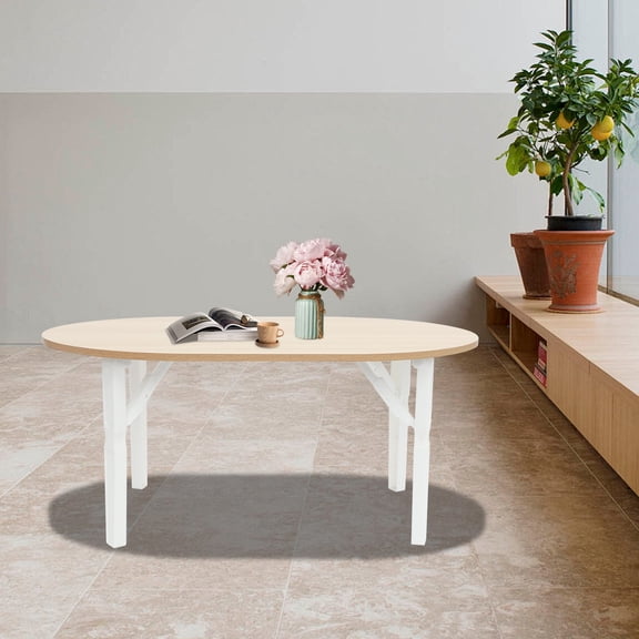 Modern Floor Standing Portable Folding Coffee Table Foldable Small Coffee Table for Living Room
