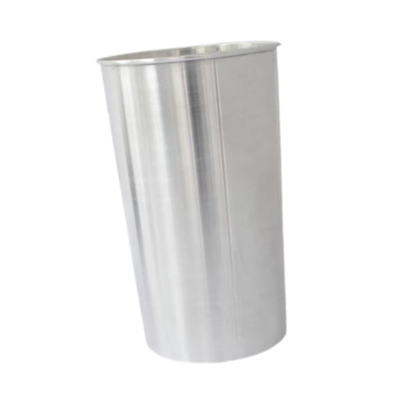 Modern Floral Container Bucket Shaped Vase Flower Bucket Seamless Aluminum Build for Wedding Office Events