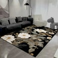 thumbnail image 1 of Modern Flower 3D Carpet Living Room Sofa Easy Clean Rugs Large Bedroom ration Bedside Rug Customizab, 1 of 5