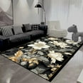 thumbnail image 1 of Modern Flower 3D Carpet Living Room Sofa Easy Clean Rugs Large Bedroom ration Bedside Rug Customizab, 1 of 5