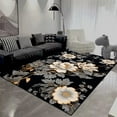 thumbnail image 1 of Modern Flower 3D Carpet Living Room Sofa Easy Clean Rugs Large Bedroom ration Bedside Rug Customizab, 1 of 5