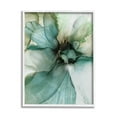 thumbnail image 1 of Modern Flower Petal Botanical Abstract Graphic Art White Framed Art Print Wall Art, 1 of 7