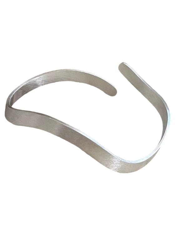 Modern Fluctuation Texture Bronze Chain Bangle Unconfined Modifiable Wrist Jewelry For Women And Men