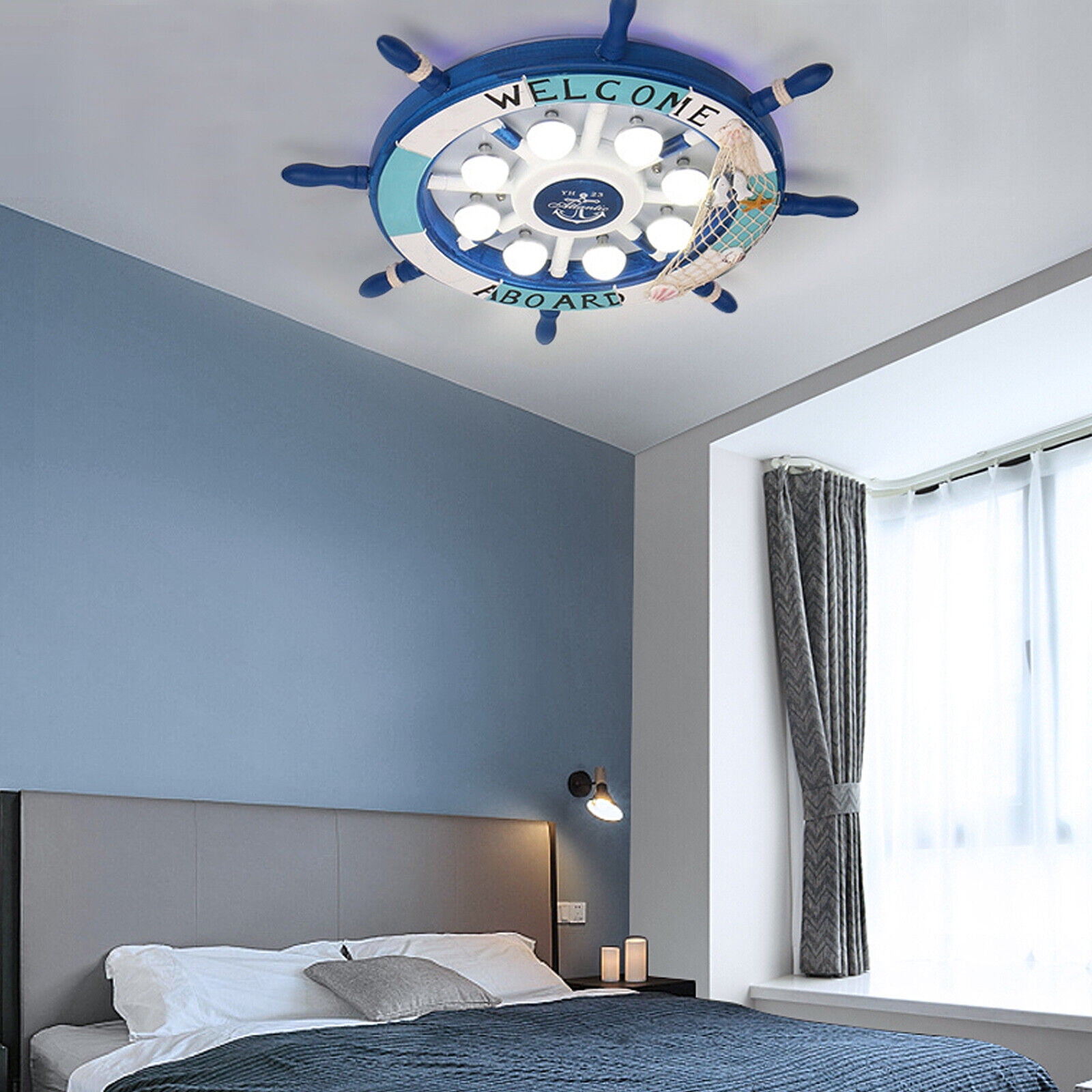 Modern Flush Mount Ceiling Light Lamp Fixture for Kid's Room