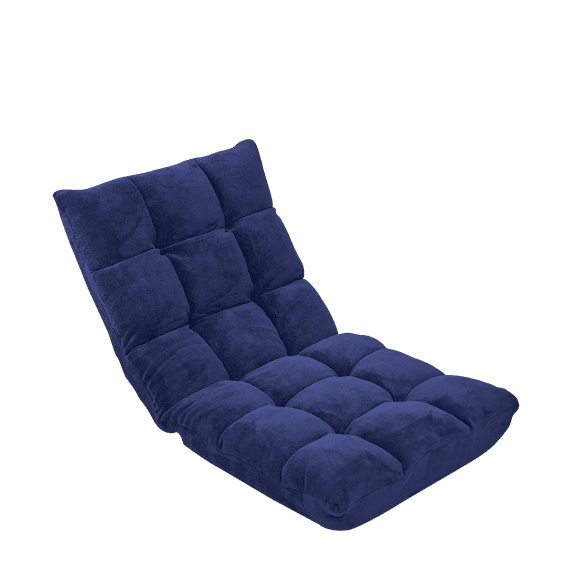 Modern Folding Lounge Chaise for Living Room and Bedroom,5 Reclining Position, djustable Foldable Modern Leisure Sofa Video Gaming Sofa