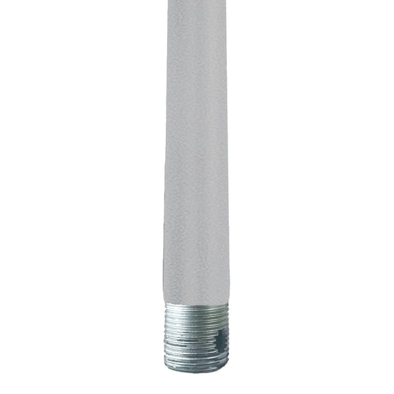 Modern Forms Fans 12in Downrod in Titanium Silver