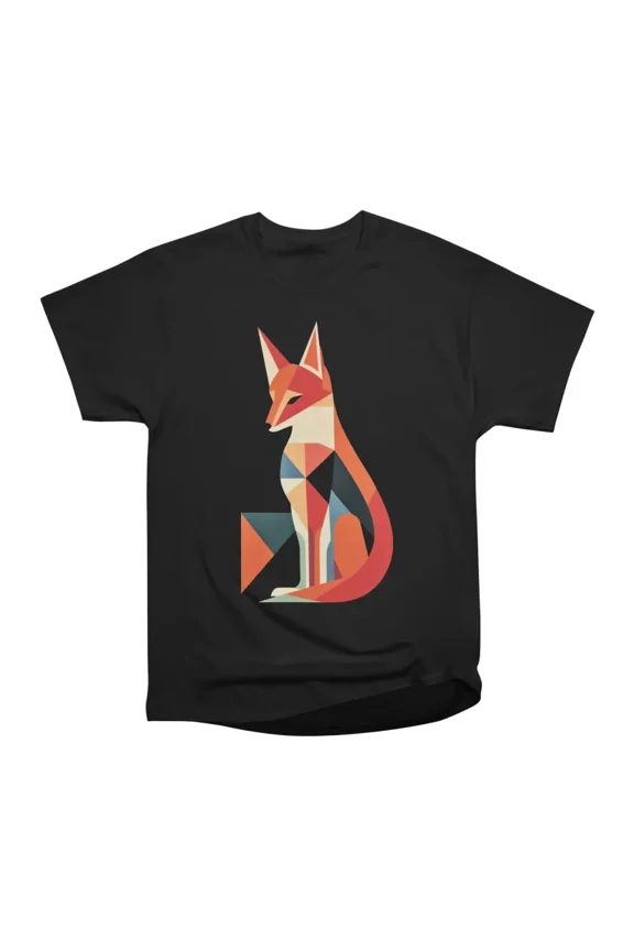 Modern Fox T-Shirt Tee Gift For Him Merch For Her Apparel For Friend