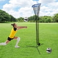 thumbnail image 1 of Modern Free Standing Volleyball Training Equipment with Adjustable Height and Angle for Patios, 1 of 12