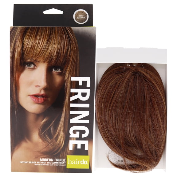 Modern Fringe Clip In Bang - R28S Glazed Fire by Hairdo for Women - 1 Pc Hair Extension