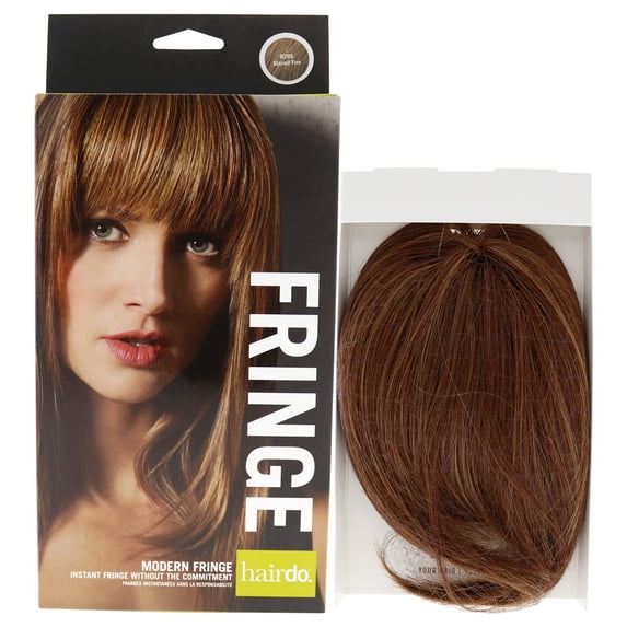 Modern Fringe Clip In Bang - R28S Glazed Fire by Hairdo for Women - 1 Pc Hair Extension
