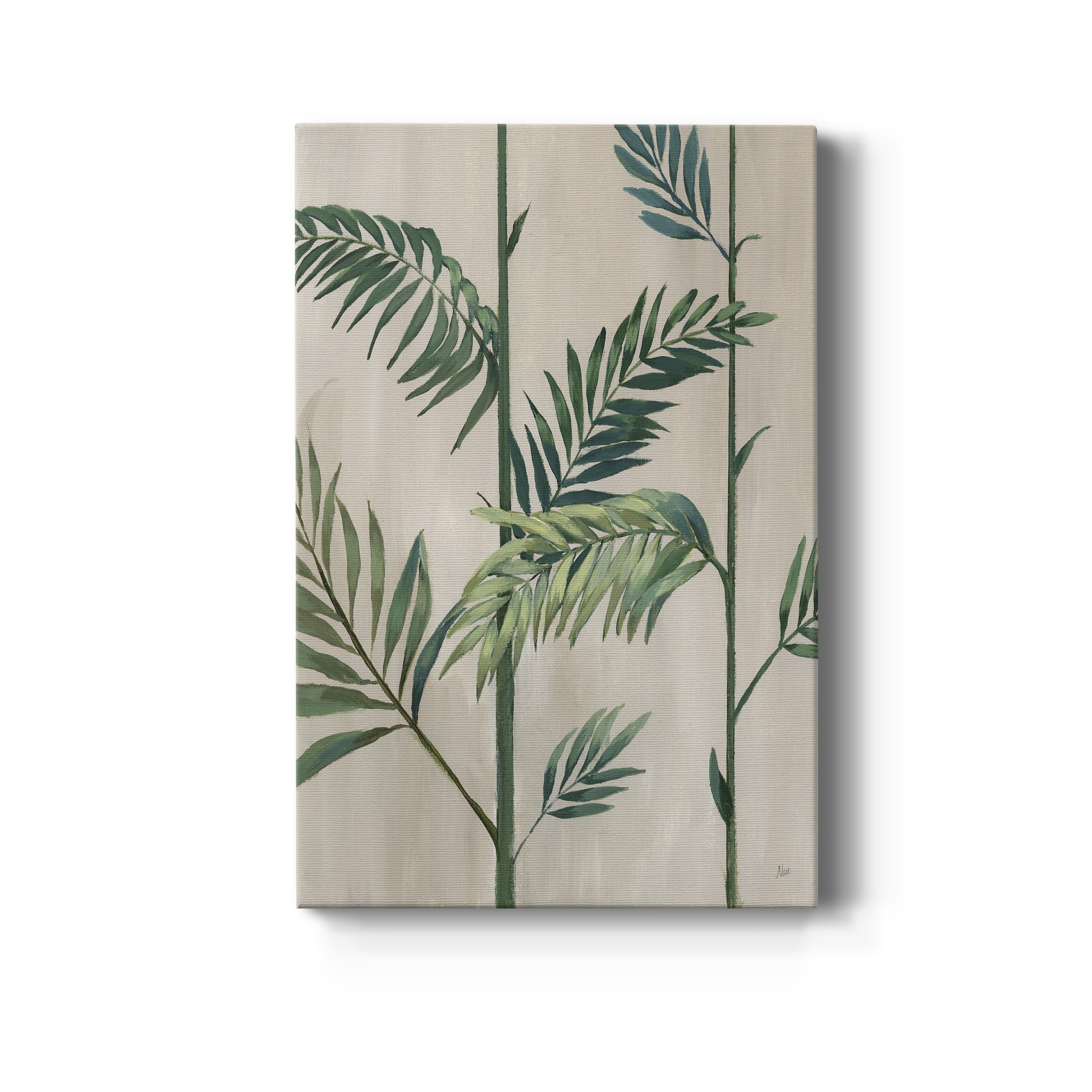Modern Fronds II Premium Gallery Wrapped Canvas - Ready to Hang - 40 x 60