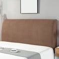 thumbnail image 1 of Modern Fully Enclosed Headboard Cover - Dustproof, Spill-proof, Breathable Stretchable Fabric Protector with Elastic Hem and Zipper for Upholstered Headboards, Easy to Wash and Maintain, 1 of 5