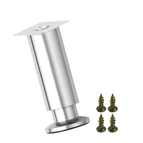 Modern Furniture Legs Height Adjustable Metal Furniture Feet for Sofas & Beds