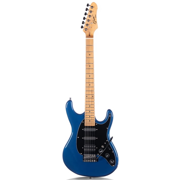 Modern-GST Electric Solid Body Guitar 6 Strings Noble Blue