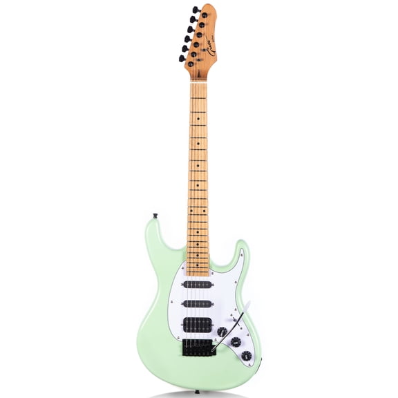 Modern-GST Electric Solid Body Guitar 6 Strings Surf Green