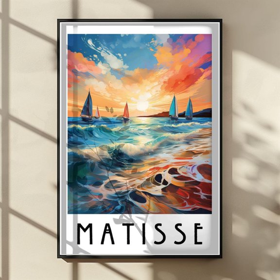 Modern Gallery Exhibition Poster, Minimalist Wall Art