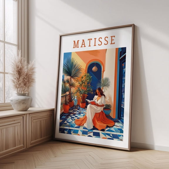 Modern Gallery Poster, Minimalist Wall Art