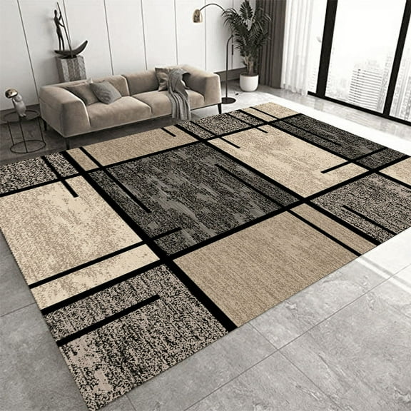 Modern Geometric Carpet for Living Room r Sofa Table Large Area Rugs Kitchen Hallway Balcony Floor Mat Bedroom Carpet r