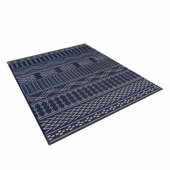 Modern Geometric Front Door Mat Indoor Outdoor 19.68x31.49 Inch Non Entryway Rug Washable Polyester Carpet for Living Room Patio Farmhouse Mud Dirt Trapper
