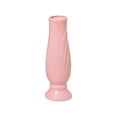 thumbnail image 1 of Modern Geometric Imitation Rattan Plastic Vase, Decorative Flower Arrangement Container for Dry and Fresh Blooms, Home and Office Desk Craft Art Ornament, Stylish Functional Decor, 1 of 6