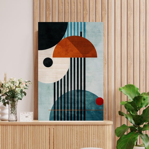 Modern Geometric Minimal Home Wall Art Decor Unframed Paper Print