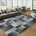 thumbnail image 1 of Modern Geometric Patchwork Area Rug, 2×6/5x7/ 8×10/9×12/ 10×13ft Large Rugs for Living Room, Collection Indoor Rugs for Bedroom, Throw Carpet Floor Decor for Entryway Dining Room Office Nursery, 1 of 7
