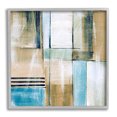 thumbnail image 1 of Modern Geometric Shapes Arrangement Abstract Painting Gray Framed Art Print Wall Art, 1 of 7