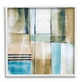 thumbnail image 1 of Modern Geometric Shapes Arrangement Abstract Painting White Framed Art Print Wall Art, 1 of 7