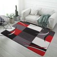 thumbnail image 1 of Modern Geometric Soft Comfy Area Rugs Carpet Suitable for Living Room Kitchen Bedroom Laundry Room Home Decorations 63"x 79", 1 of 7