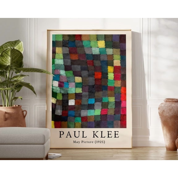 Modern Geometric Vintage Gallery Decor Wall Art