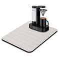 thumbnail image 1 of Modern Geometry Mid Century Dish Mat Absorbing Drying Mat for Kitchen Counter Collapsable Coffee Bar Mat for Kitchen Counter 18x24 Inches, 1 of 7