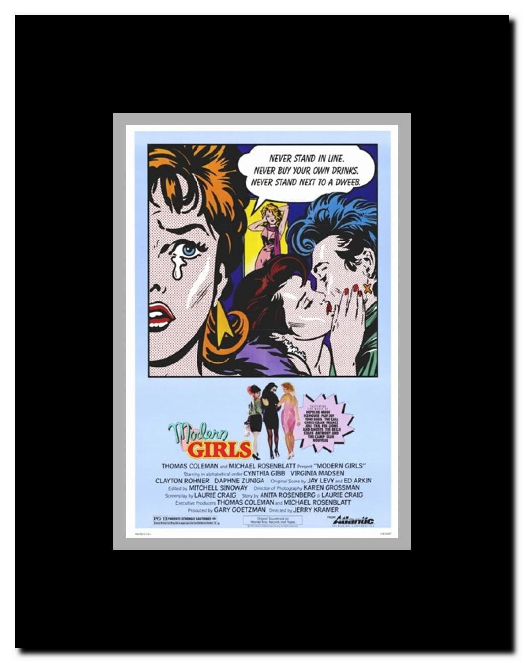 Modern Girls Framed Movie Poster