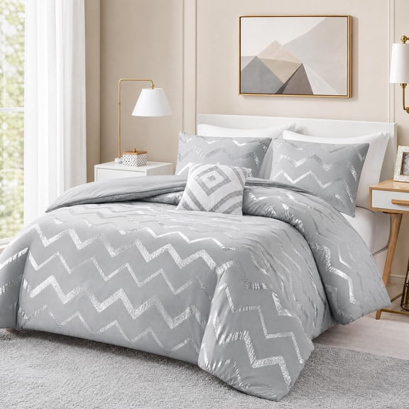Modern Glam Bedding Set, Chic Decorative Bed Set