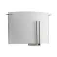 thumbnail image 1 of Modern Glass Sconce Two-Light Brushed Nickel Wall Sconce, 1 of 12