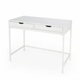 thumbnail image 1 of Modern Glossy White Desk, 1 of 8