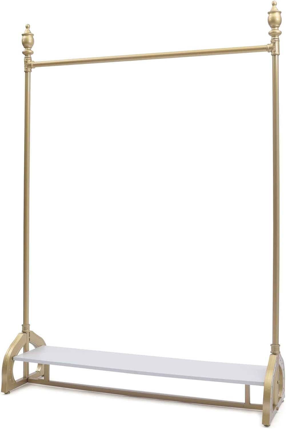 Modern Gold Clothing Rack Freestanding Multi-functional Heavy Duty ...