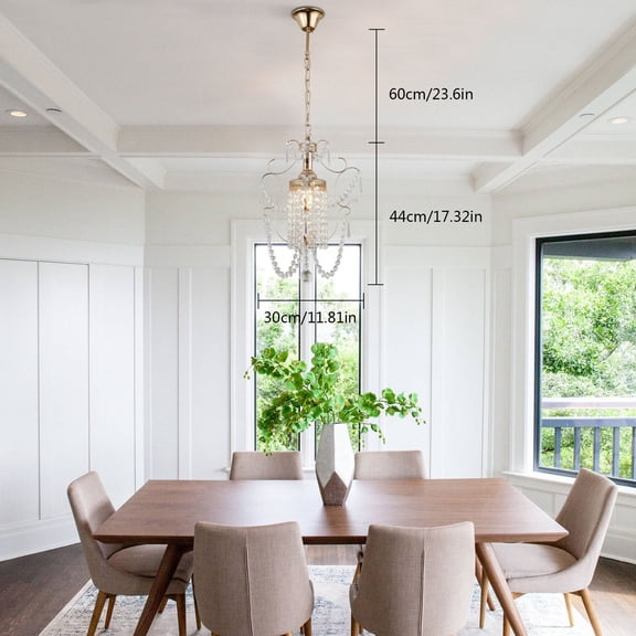 Modern Gold Crystal Ceiling Light Chandelier Pendant Lamp Fixture Home Lighting for Dining Rooms