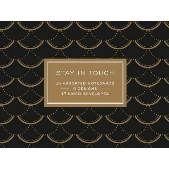 Modern Gold Greeting Assortment Boxed Notecards