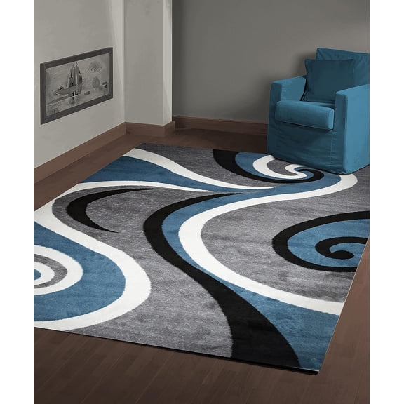 Modern Gray Black White Carpet for Living Room r Sofa Table Large Area Rugs Bedroom Antislip Floor Mat Hallway Alfombra