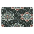 thumbnail image 1 of Modern Green 20x32 inch Floral Area Rug – Washable and Non-Slip Rug for Your Entryway, Bedroom, Living Room, Bathroom, or Laundry Room, 1 of 5