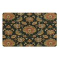 thumbnail image 1 of Modern Green Floral Accent Rug, 20x32 inch - Non-Slip, Washable Rug for Your Bedroom, Entryway, or Living Room, 1 of 5