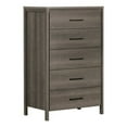thumbnail image 1 of Modern Grey 5 Drawer Storage Chest, 1 of 4