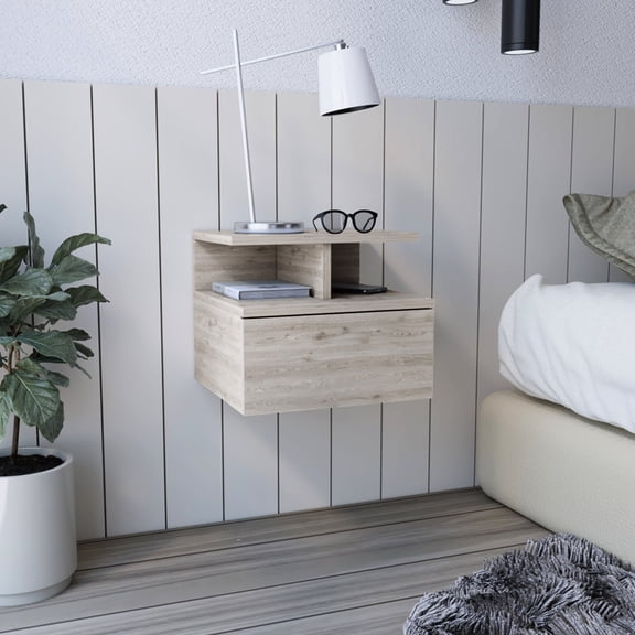 Modern Grey Design - Keep Essentials in Sight - Bedroom Furnishing - Easy to Put Together