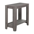 thumbnail image 1 of Modern Grey Laminate Accent Table, Rectangular End Table, Nightstand for Living Room or Bedroom, 1 of 6