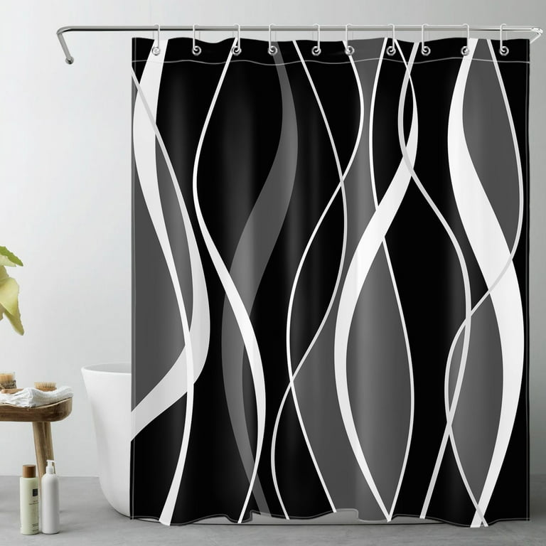 https://i5.walmartimages.com/seo/Modern-Grey-White-Striped-Shower-Curtain-Bathroom-Black-Geometric-Fabric-Hooks-Abstract-Minimalist-Lines-Simple-Wave-Bathroom-Curtains-Set-60x72-inch_d48a4770-1319-409c-84d5-5900f63fc21a.1d4d8c0ee3e9d246793f48bc4aa53aea.jpeg?odnHeight=768&odnWidth=768&odnBg=FFFFFF