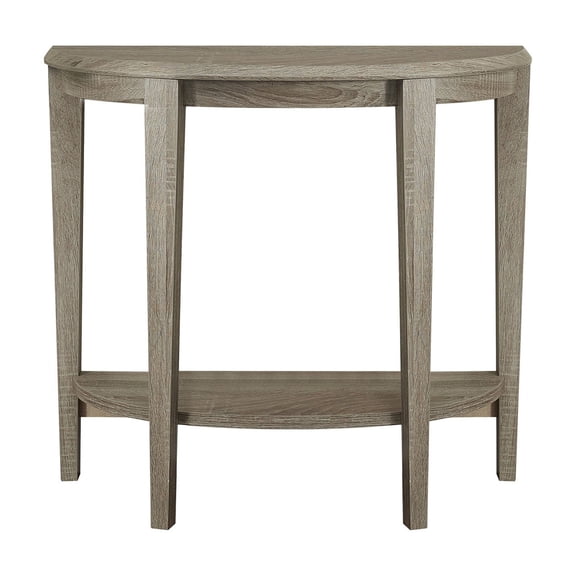 Modern Half-moon Accent / Provides Storage in Small Entry Areas