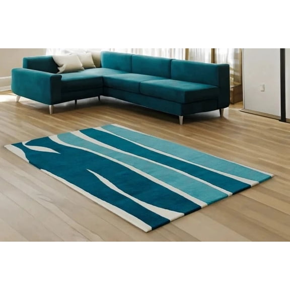 Modern Hand Tufted Area Rug High Low Carpet 100% Woolen Rug For Hall Kitchen Living Bed Room kids Room Dining Room Rugs Carpet
