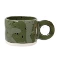 thumbnail image 1 of Modern Handmade Ceramic Mug with Handle for Coffee and Milk - Stylish Porcelain Cup for Hot Chocolate for Couples, 1 of 5